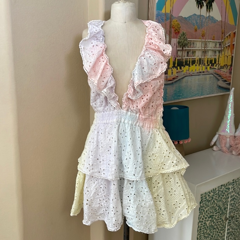 Love Shack Fancy Halter Dress - Picture 1 of 8